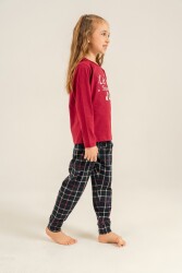 Anne Kız Pijama Takım, Yetişkin ve Çocuk Pijamaları Ayrı Fiyatlardadır - 3