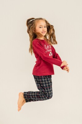 Anne Kız Pijama Takım, Yetişkin ve Çocuk Pijamaları Ayrı Fiyatlardadır - 5