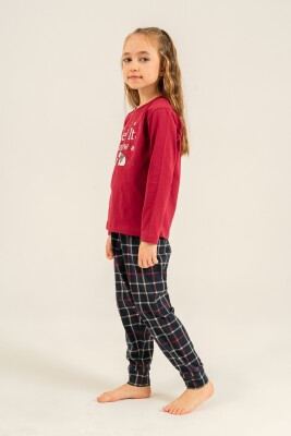 Anne Kız Pijama Takım, Yetişkin ve Çocuk Pijamaları Ayrı Fiyatlardadır - 4