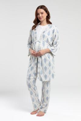 Arnetta 3'lü Lohusa Pijama Seti - 1