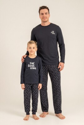 Baba Oğul Pijama Takım, Yetişkin ve Çocuk Pijamaları Ayrı Fiyatlardadır - 1
