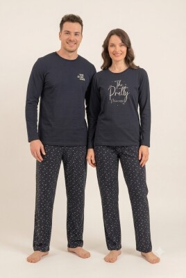 Çiftlere Özel KADIN Pijama Takım, %100 Pamuk - 12