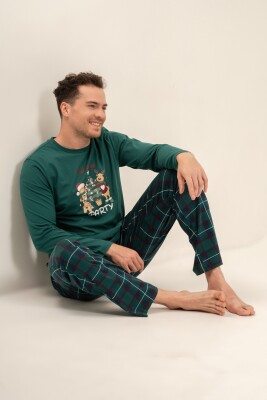 Çiftlere Özel Kadın Pijama Takım, %100 Pamuk - 9