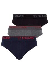 Erkek Siyah Antrasit Lacivert 3'lü Slip