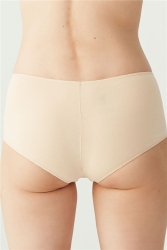 Kırmızı Somon Siyah Beyaz Ten 5'li Kadın Boxer - 8