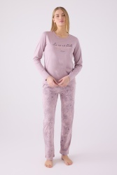 Pierre Cardin İkili Pijama Takım Açık Gül Kurusu - Süprem - 2Li Takım - 2