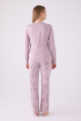Pierre Cardin İkili Pijama Takım Açık Gül Kurusu - Süprem - 2Li Takım - 4
