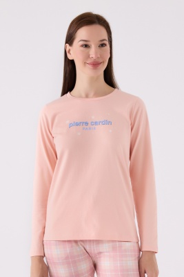 Pierre Cardin İkili Pijama Takım Açık Somon - Süprem - 2 Li Takım - 2