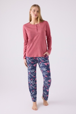 Pierre Cardin İkili Pijama Takım Karanfil - Süprem - 2Li Takım - 1