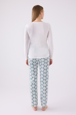 Pierre Cardin İkili Pijama Takım Krem - Süprem - 2 Li Takım - 4