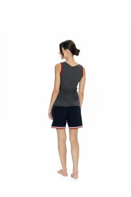 Us Polo Kadın Askılı T-shirt ve Cepli Şort Takım - 6
