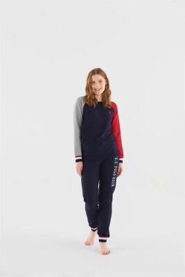 Yeni Sezon Uzun Kol Kadın Pijama Takım - 8