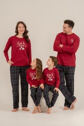 Yılbaşı Özel Aile Pijama, Kadın Erkek ve çocuk pijamalar ayrı ayrı fiyatlandırılır - 12