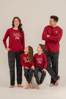 Yılbaşı Özel Aile Pijama, Kadın Erkek ve çocuk pijamalar ayrı ayrı fiyatlandırılır - 12