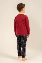 Yılbaşı Özel Kız Çocuk Pijama Takım, %100 Pamuk - 9