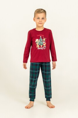 Yılbaşı Özel Kız Çocuk Pijama Takım - 26