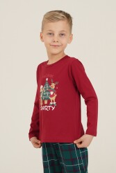 Yılbaşı Özel Kız Çocuk Pijama Takım - 29