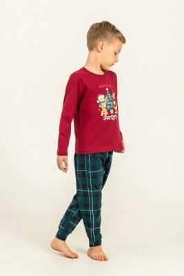 Yılbaşı Özel Kız Çocuk Pijama Takım - 30