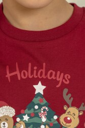 Yılbaşı Özel Kız Çocuk Pijama Takım - 32