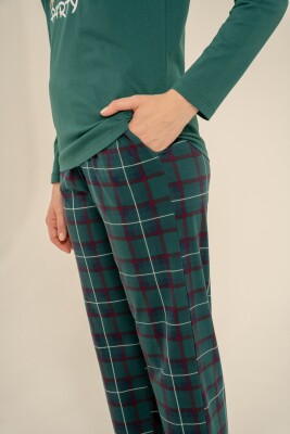 Yılbaşı Özel Kız Çocuk Pijama Takım - 14