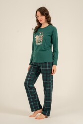 Yılbaşı Özel Kız Çocuk Pijama Takım - 17