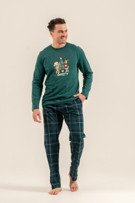 Yılbaşı Özel Kız Çocuk Pijama Takım - 18