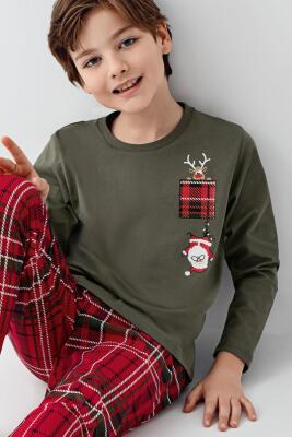 Yılbaşı Özel Üretim Aile Pijama, Kadın Erkek ve çocuk pijamalar ayrı ayrı fiyatlandırılır - 12
